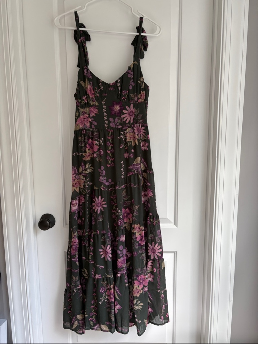 Francesca's tiered maxi dress